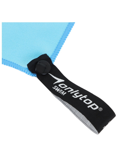 Полотенце из микрофибры ONLYTOP, 50×120 см, голубое