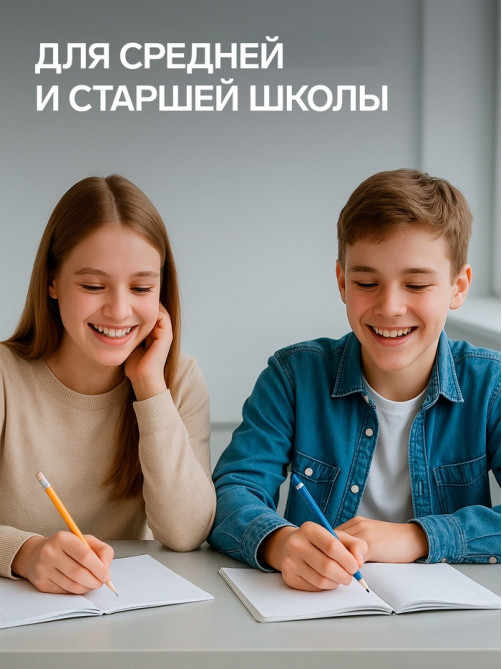 Набор предметных тетрадей Calligrata «Неоновые звери», 10 предметов, 48 листов, со справочным материалом, обложка из мелованного картона