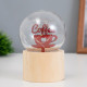 Фигурка световая RISALUX «Люблю кофе», LED-ночник, 3×AG10, шар-8 см, 6.5×6.5×11.5 см