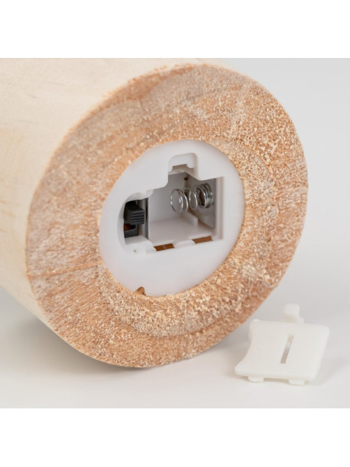 Фигурка световая RISALUX «Тыква», LED-ночник, 3×AG10, шар-8 см, 6.5×6.5×11.5 см