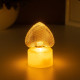 Фигурка световая RISALUX «Сердце», LED-ночник, 0.3 Вт, 3.5×4×6.5 см