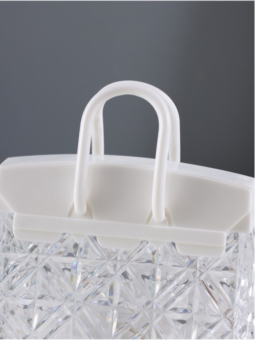 Фигурка световая RISALUX «Дамская сумочка», LED-ночник, 3×AG13, 11.5×6.5×13 см