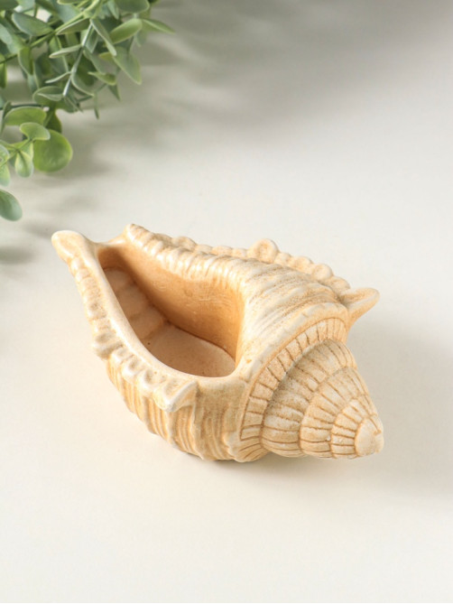 Фигурка - подставка для мелочей «Ракушка большая», гипс, 17×11 см
