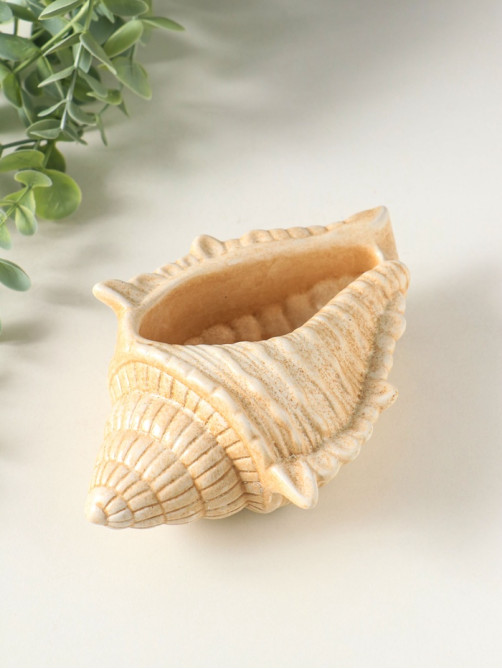 Фигурка - подставка для мелочей «Ракушка большая», гипс, 17×11 см