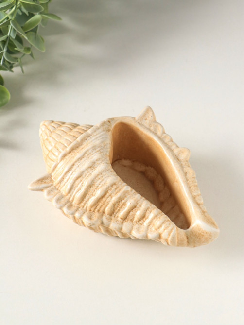 Фигурка - подставка для мелочей «Ракушка большая», гипс, 17×11 см