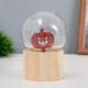 Фигурка световая RISALUX «Тыква», LED-ночник, 3×AG10, шар-8 см, 6.5×6.5×11.5 см