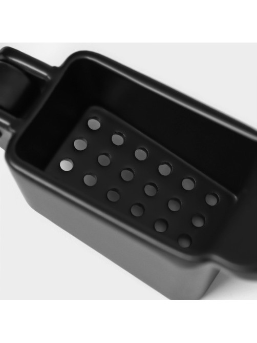 Пресс для чеснока Magistro Alum black, 16 см, чёрный