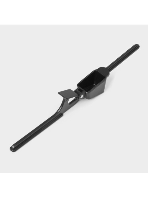 Пресс для чеснока Magistro Alum black, 16 см, чёрный