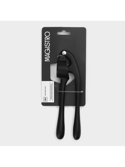 Пресс для чеснока Magistro Vantablack, 16.5×4.5 см, чёрный