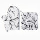 Кухонный набор «Доляна» Plant leaves: варежка 20×27 см, прихватка 19×19 см, 100% хлопок, 250 г/м²
