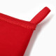 Варежка - прихватка «Этель» Red, 18×29 см, саржа, 100% хлопок, 250 г/м²