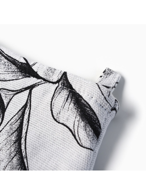 Варежка - прихватка «Доляна» Plant leaves, 20×27 см, 100% хлопок, 250 г/м²