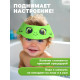 Козырёк защитный для купания «Лягушонок», цвет зелёный