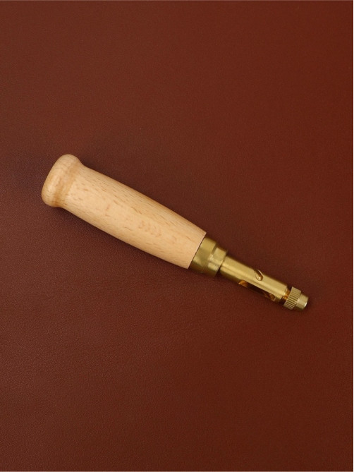 Пробойник для кожи, со сменными пуансономи, 6 шт., 1.5-4 мм