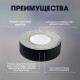 Лента клейкая «Про-Гафф» ТУНДРА, черная, 350 мкм, 24 мм × 50 м