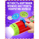 Проектор-фонарик «С Новым годом», красный, световые эффекты, 6 слайдов