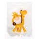 Набор прорезывателей «Жирафики», 2 шт., Крошка Я