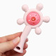 Прорезыватель силиконовый с погремушкой Крошка Я «Малыш», розовый