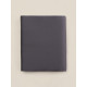 Простыня на резинке 1.5-спальная SL Home Graphite, 140×200+30 см, сатин, графитовая