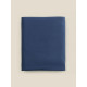 Простыня на резинке евро SL Home, 200×200+30 см, перкаль, синяя