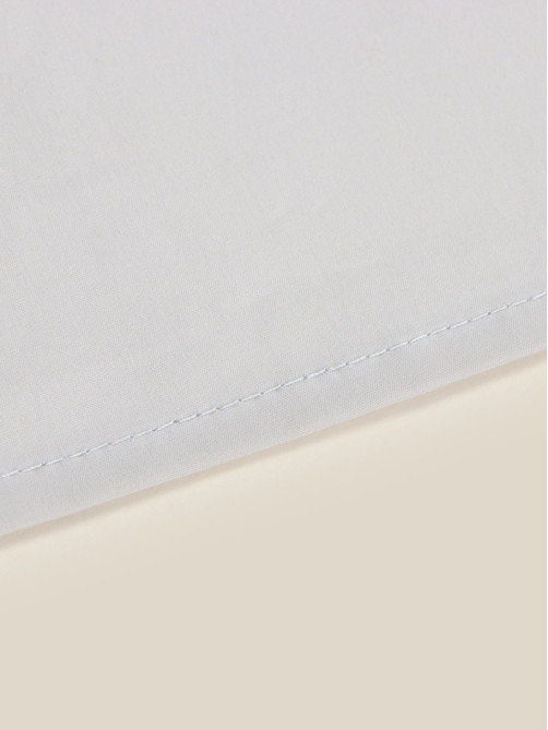 Простыня на резинке евро SL Home, 200×200+30 см, перкаль, серая