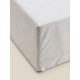 Простыня на резинке евро SL Home, 200×200+30 см, перкаль, серая