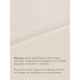 Простыня на резинке евро SL Home, 200×200+30 см, перкаль, молочная