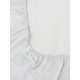 Простыня на резинке евро SL Home, 200×200+30 см, перкаль, серая