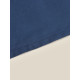 Простыня на резинке 2-спальная SL Home Percale, 160×200+30 см, перкаль, синяя