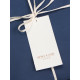 Простыня на резинке 2-спальная SL Home, 180×200+30 см, перкаль, синяя