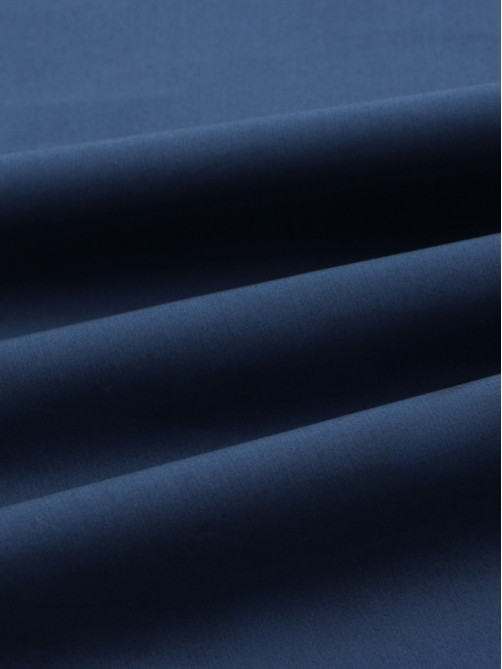 Простыня на резинке 1.5-спальная SL Home, 140×200+30 см, перкаль, синяя