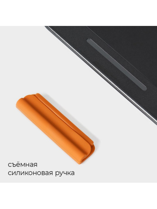 Противень для выпечки Magistro French Bakery, 47×30×5 см, антипригарное покрытие, чёрный