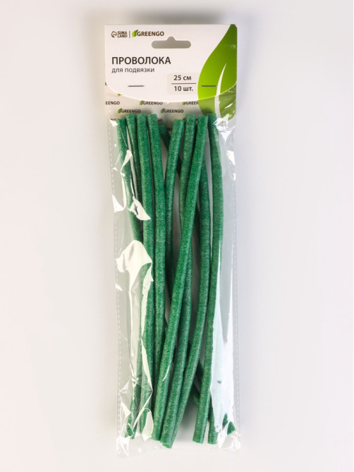 Проволока для подвязки, L=25 см, d=10 мм, набор 10 шт., Greengo