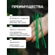 Проволока подвязочная, 10 см, в наборе 100 шт., зелёная, Greengo