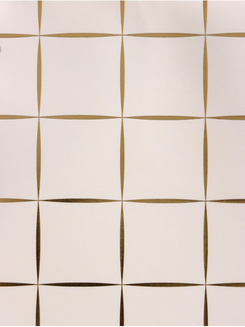 Сумка переноска для цветов, влагостойкая, белая, с тиснением, 22×10.5×13.5±5% см