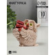 Фигурка гипс «Сова с книгами», 10×8×6 см