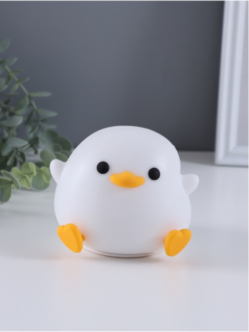 Фигурка световая RISALUX «Утенок», 2 Вт, LED-ночник антистресс, USB, 10×12×9.5 см