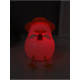 Фигурка световая RISALUX «Утка в отпуске», 2 Вт, LED-ночник антистресс, RGB, USB, 10×8.5×14.5 см