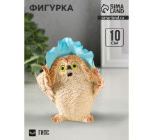 Фигурка гипс «Сова в панаме», 10×8 см, цветная