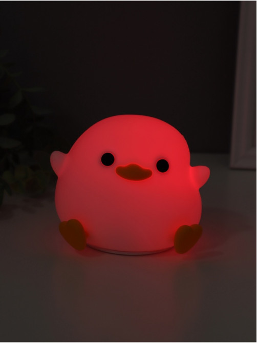 Фигурка световая RISALUX «Утенок», 2 Вт, LED-ночник антистресс, USB, 10×12×9.5 см
