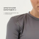 Рашгард с длинным рукавом женский Resport, бифлекс, размер 50 (XL), серый