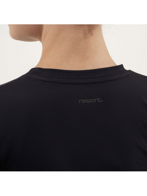 Рашгард с длинным рукавом женский Resport, бифлекс, размер 50 (XL), чёрный