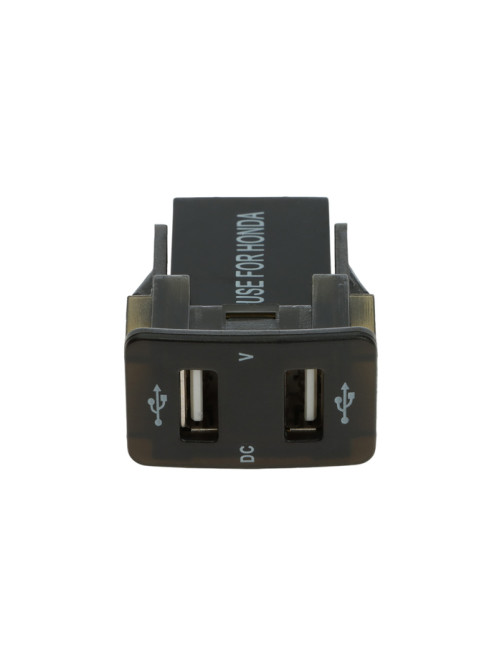 Зарядное устройство, 12-24 В, 2 USB, 4.2 А, вольтметр, черный