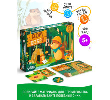 Настольная игра «Дом бобра», развивающая, 5+, 108 карт