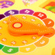 Развивающая игра IQ-ZABIAKA «Часы-сортер», 10 заданий, 3+