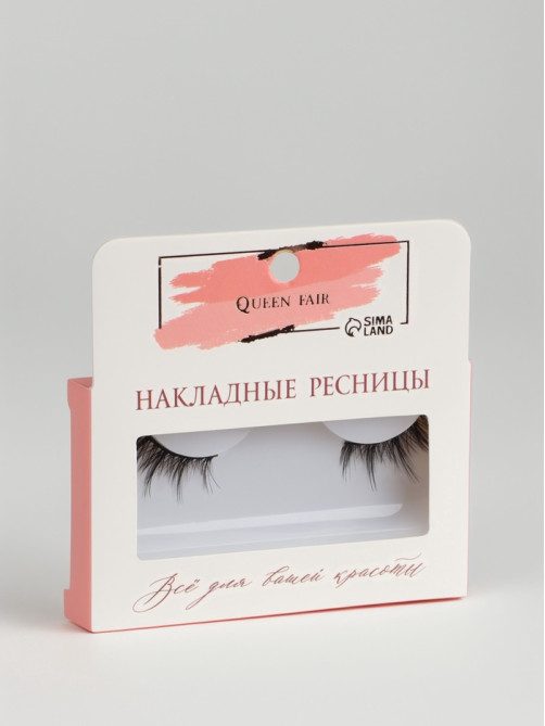 Ресницы накладные «Уголки», 5-10 мм, без клея, чёрные