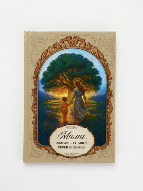 Родословная книга «Мама», 56 листов, 112 страниц, 16.5×24 см