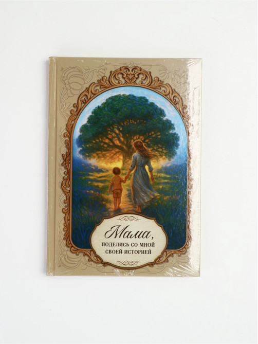 Родословная книга «Мама», 56 листов, 112 страниц, 16.5×24 см