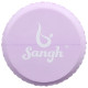 Ролик массажный Sangh, 60×15 см, фиолетовый