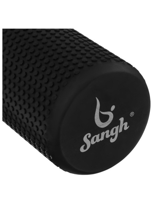 Ролик массажный Sangh, 45×15 см, черный